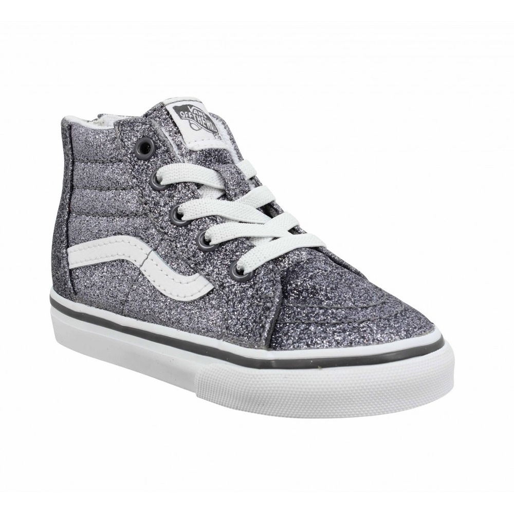 Vans Sk8 Hi Zip Glitter purple